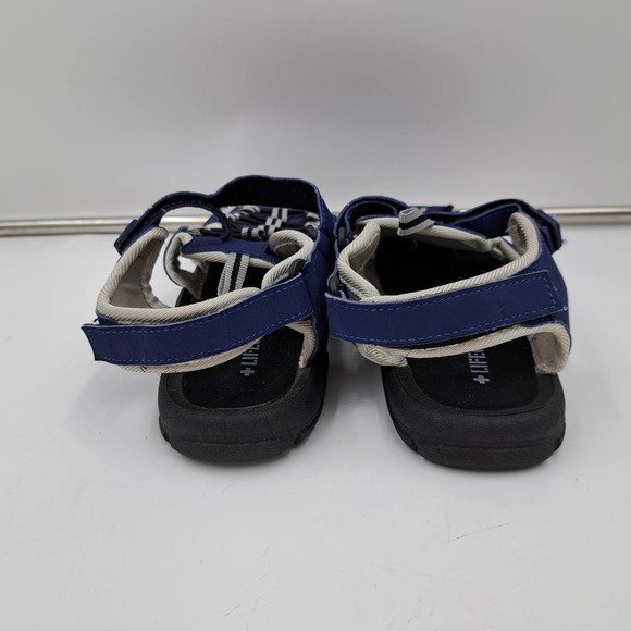 Lifeguard 2 Adjustable strapsBlue Black Gray Hiker Sandals 2/3 - Picture 4 of 8
